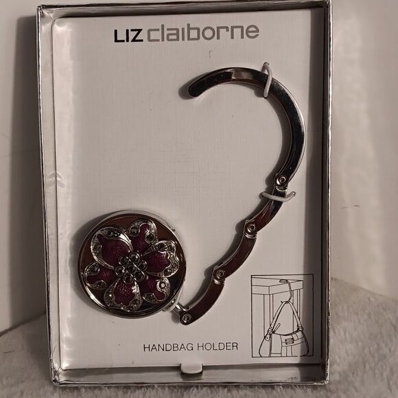Liz Claiborne Jeweled Handbag Holder - Picture 1 of 5
